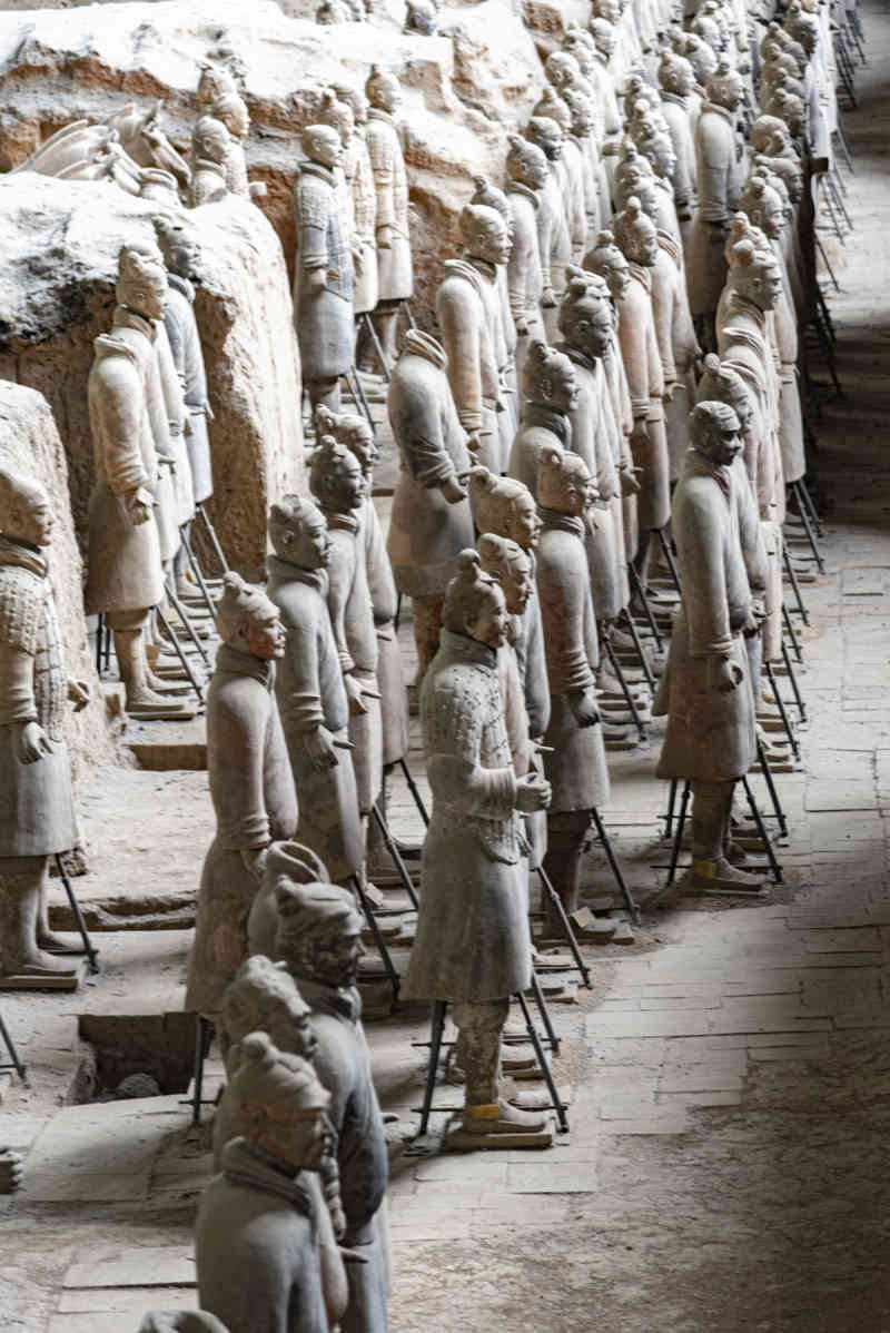 China - Xi'an 015 - mausoleo de Qin Shi Huang - Guerreros de Terracota